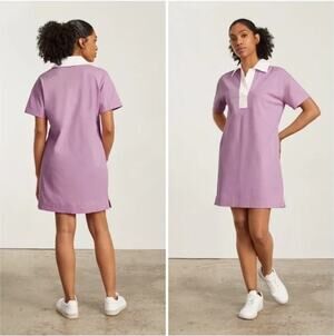 Everlane Organic Cotton Polo Short Sleeve Dress Sz XS